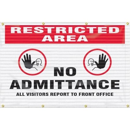 Accuform FENCEWRAP MESH GATE SCREENS FBW204 FBW204